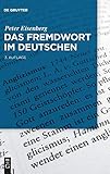 Image de Das Fremdwort im Deutschen