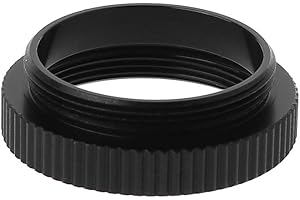 JEELAR JIACUO 5 MM Metall C zu CS Mount Objektiv Adapter Konverter Ring Verlängerungsrohr für CCTV Überwachungskamera Zubehör