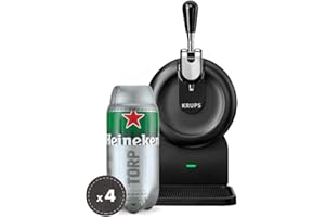 Heineken THE SUB Ensemble de bières à bière pour la maison Noir + 4 fûts de bière Heineken TORP 2 l