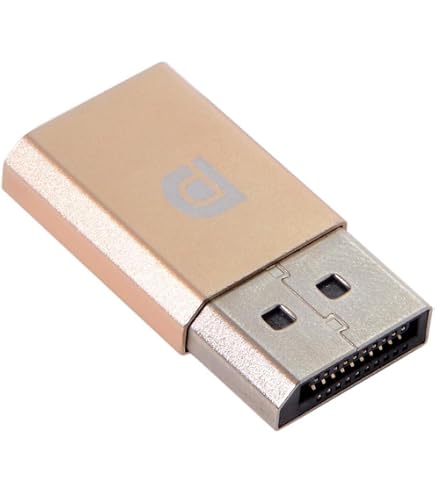 DP Displayport Mini Dummy Plug - Emulatore Display Fantasma 4K - Nuovo