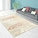 Produktbild Teppich Modern Designer Wohnzimmer Schlafzimmer Läufer Inspiration Jewel Floral Pastell-Rosa Schwarz, Größe in cm:160 x 230 cm;Farbe:Pink