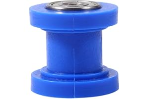 FYDUN Rodillo de la Cadena de transmisión, Rueda de guía del Tensor del Rodillo de la Cadena de ID 8mm Bicicleta Dirtbike China para Bicicletas(Blue)