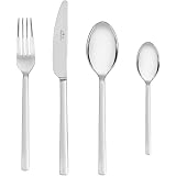 Gerlach G01 004AP LZHB 06PU S1S1 01 Flatware Serving Set with 6 pieces of tea spoons Celestia box and shine G01 004AP LZHB 06PU S1S1 01, Stainless Steel, Silver high gloss