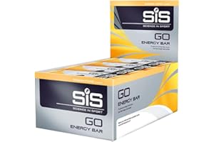 Science in Sport GO Mini Barres énergétiques 40g paquet de 30 Banane Caramel - Barres énergétiques savoureuses avec 26g de glucides, Source d’énergie pour le Power Training