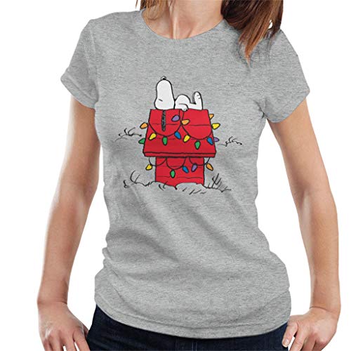 Christmas Light House Snoopy Women's T-Shirt