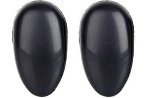 PONGNAS Cuffie paraorecchie 1 paio paraorecchie per tinture per capelli doccia tinture per capelli, paraorecchie impermeabili per cuffie da bagno nere