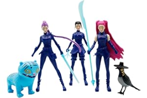 SUJEBKC Statuetta Kp Dmn Hunter, un modello da collezione affascinante e stravagante, perfetto per i fan da collezionare o come regalo di compleanno (set da 5 pezzi)