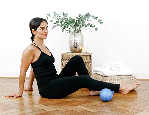 Duoball Faszienrolle – Doppel-Massageball inkl. Start-Guide – für wirkungsvolle Selbstmassage, Faszientraining und punktuelle Triggerpunkttherapie – ideal für Rücken, Nacken, Arme und Achillessehne – 8cm oder 12cm – von enducore - 2