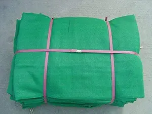 YUVAGREEN Gardening Shadenet 50% Shade 3X5 Meters Role Full Green Thick and UV Treated Long Life YUVA_01