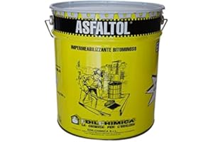 EDILCHIMICA IMPERMEABILIZZANTE BITUMINOSO ASFALTOL KG.20