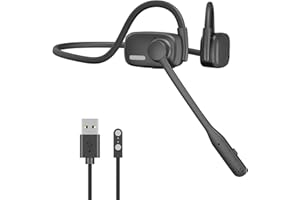 eppfun Cuffie Bluetooth 5.4, Open-Ear Auricolari Bluetooth con microfono, per Sport/Ciclismo/Corsa/Riunioni Skype