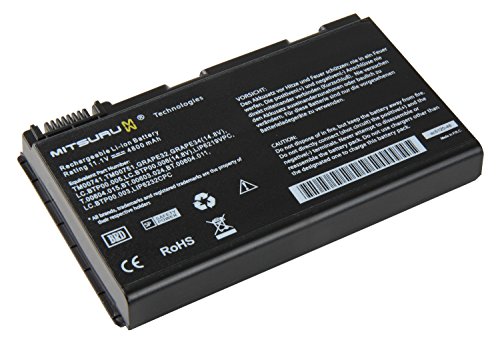 4400mAh Notebook Laptop Akku Batterie für Acer Travelmate 5310 5320 5520 5710 5720 5720G 5730 5530 5520G , ersetzt Acer TM00741 LIP6219VPC LC.BTP00.005 .006 GRAPE34 GRAPE32 CONIS71 CONIS72 - 2