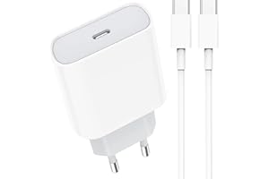Nanaisse Caricabatterie Rapido USB C Caricatore Compatible con iPhone 15/15 Pro/15 Pro Max/15 Plus, 30W e 2M Cavo per iPad Pro, Air 5 4, Pixel, Samsung, Presa Rapida Alimentatore Adattatore Spina Muro