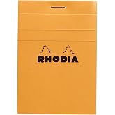 Rhodia Bsc A7 Kareli Bloknot Turuncu kpk 80gr