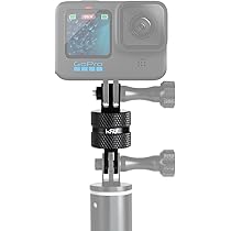 Supporto Snodo Sferico Per GoPro HSU - Braccio Estensione 360° In Lega Alluminio Per Action Cam - Foto 1