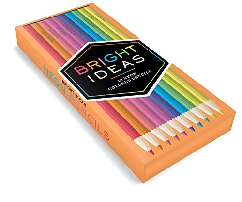 Bright Ideas Neon Colored Pencils: 10 Colored Pencils