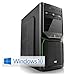 Produktbild Home & Office PC IDV Q1900M inkl. Windows 10 Home - Intel Quad-Core J1900 4× 2000 MHz, 8GB RAM, Kingston 120 GB SSD, DVD-RW, USB, LAN, Asrock Mainboard, Silent Netzteil, Microsoft Betriebssystem