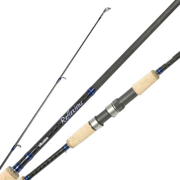okuma celilo lightweight graphite trout rods Spinning Rod, Beige Steelhead Spinning Rods offer dead on action Okuma Celilo Graphite 9'6" Spinning