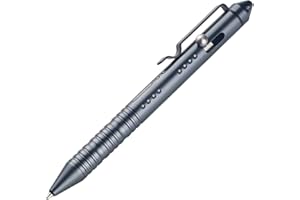 SMOOTHERPRO Bolt Action Pen | aluminiowy długopis | klips ze stali nierdzewnej | do Pocket Business EDC Signature (TP157), kolor szary