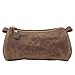 Produktbild Neuleben Wasserdicht Federmäppchen aus Canvas Leder Stiftemappe mit Reißverschluss Vintage Mäppchen Kosmetiktasche Kulturtasche (Braun)