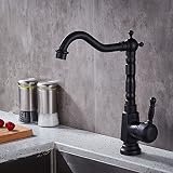 Rango de giro 14493 grados: fácil de manejar para cada ángulo. El diseño de una sola manija se integra para controlar la temperatura del agua y el volumen de flujo fácilmente.