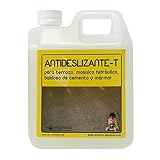 Efecto garantizado Liquido antideslizante para suelos de marmol, terrazo y hormigon. Envase 1 litro.