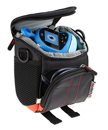 Navitech schwarzer Fall f  r die VTech 507503   507553 Kidizoom Flix Spielset