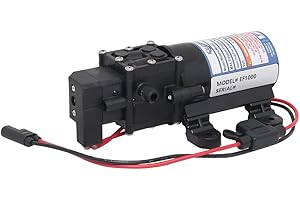 Everflo EF1000-AMZ Pompe à membrane 12 V Noir