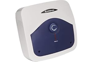 Ariston 3100313 Scaldabagno Elettrico 10 L, Sopralavello, Realizzato per Essere Installato in Italia