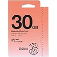 Three Mobile PAYG Voice SIM Pack - 30GB - £15