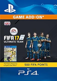 FIFA 17 Ultimate Team - 500 FIFA 17 Points [PS4 PSN Code - UK account]