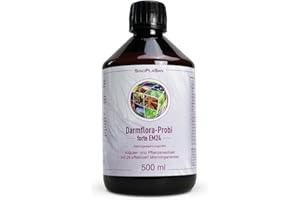 ‎SINOPLASAN Darmflora-Probi forte EM24 | 24 lebende Bakterienstämme | 30 Mrd. KBE | sofort koloniebildend | 500 ml | natürlicher Herstellungsprozess