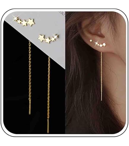 Day&eve tekst Oorbellen goud LOVE glitter