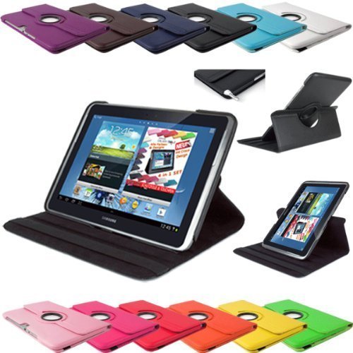 360    Note 10 1 Design Standtasche Samsung Galaxy N8000 N8010 N8020 H  lle Schutz Etui Tasche Case Cover  Schwarz 