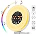 Produktbild Wake Up Light Wecker Lichtwecker/Wake-Up Aufwachen Licht/Touch-Steuerung Wecktöne/Digitales FM Radiowecker/Nachtlicht/Bettseite Licht Mit Snooze Funktion 7 Natürlichen 6 Naturgeräusche 10 Helligkeitsstufe (18 LED)