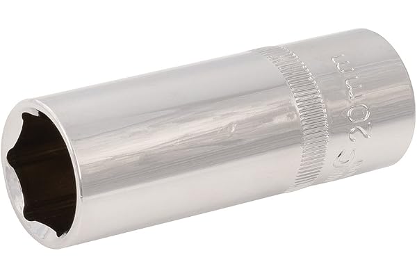 Silverline 117659 Douille métrique profonde 1/2" 20 mm