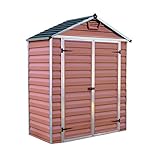Palram SkyLight Shed 6x3ft Durable Storage – Amber (Garden &amp; Outdoors)