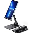 Dyazo Height Adjustable, Angle Adjustable, Fully Foldable, Anti-Slip Tabletop Mobile Phone Stand/Holder Compatible for Vivo, Oppo, iPhone, Samsung and All Mobile Phones