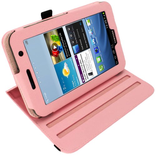 igadgitz A1968 Tablet-Schutzhülle, Tab 2 7.0″, rosa - 7