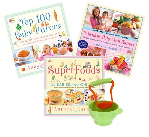 Top 100 Baby Purees, Healthy Baby Meal Planner & Superfoods with Crush & Eat ...