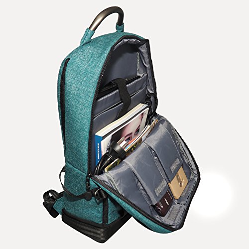 15,6 Zoll Laptop Rucksack Backpack Schulrucksack für Wandern Reisen Camping - 5