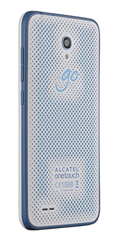 Alcatel Go Play smartphone d  bloqu   4G  Ecran   5 pouces - 4 Go - 1 Go RAM - Waterproof IP67 - Android Lollipop 5 0 2  Bleu Blanc