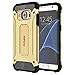 Cubix Tough Armor Slim Rugged Military-Grade Drop Tested Case Defense Shield Shock Resistant Hybrid Heavy Duty Back Cover Case for Samsung Galaxy S7 edge (Gold) RS.699.00