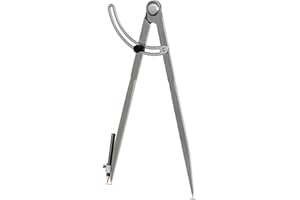 LDVROH 24 inch Compass for Geometry, Compass for Woodworking, Precision Woodworking Compass with Wing Divider and Pencil Holder, Large Compass for Geometry, Woodworking Compass, Drafting, Drawing Compass