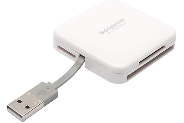 PNY Lecteur de carte mémoire USB 2.0 All in One blanc