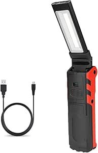 AB Tools-US Pro Super Luminosa Ruotando Di 360 Gradi 3 W LED COB Luce Di Ispezione Lampada Di Lavoro - Foto 6