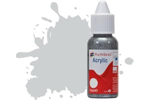 Humbrol Peinture Acrylique NO64 Gris Clair - Mat,14 ml (Pack de 1)