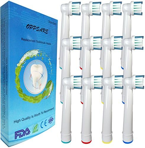 Replacement Electric Toothbrush heads for Oral B Precision Clean Compatible With Electric ToothBrush Handles (12pcs)