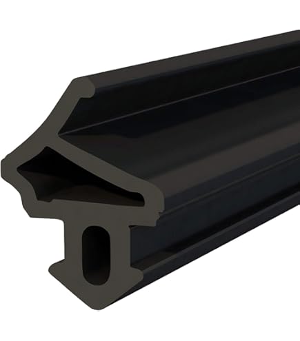 DQ-PP S-1127 VEKA raamafdichting, zwarter rubberen afdichtingstape, kunststof afdichtingen, aluminium profielafdichting, voor pvc ramen en deuren, 30