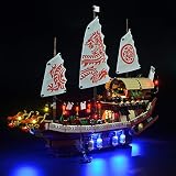 leds para lego USO: El conjunto de luces se utiliza para iluminar el Ninjago Barco De Asalto Ninja (NO incluido en conjunto de Lego).